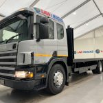 Scania P94 260 10 Tyre Sleeper Cab Flatbed - thumbnail