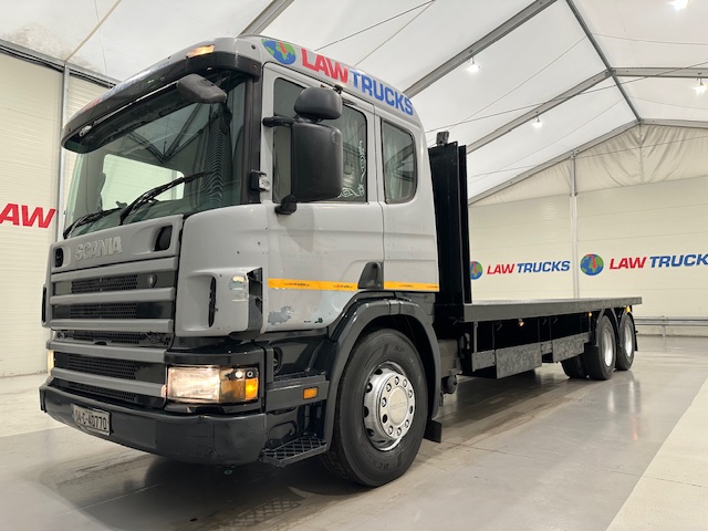 Scania P94 260 10 Tyre Sleeper Cab Flatbed