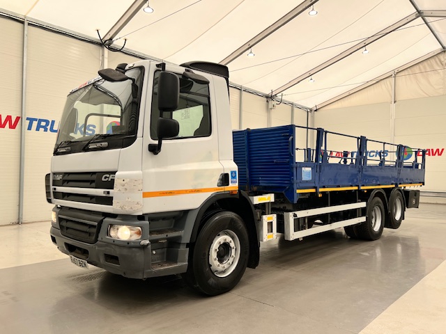 DAF  CF75 310 6×2 Day Cab Dropside Flatbed