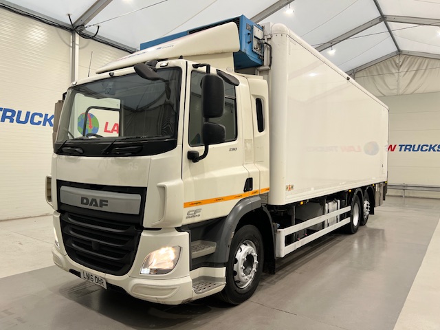 DAF CF 290 6×2 Rear Steer Fridge Box