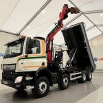 DAF CF 400 8×4 Day Cab Steel Tipper Grab - thumbnail