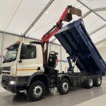 DAF CF85 410 8×4 Day Cab Steel Tipper Grab - thumbnail