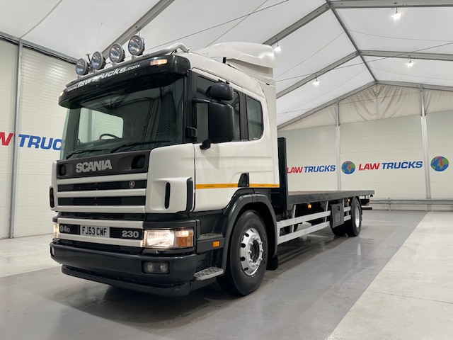 Scania P94 230 4×2 Sleeper Cab Flatbed