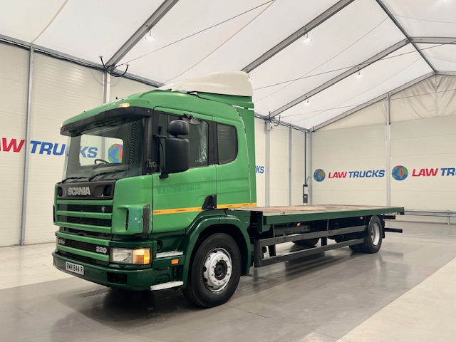 Scania P94 220 4×2 Sleeper Cab Flatbed