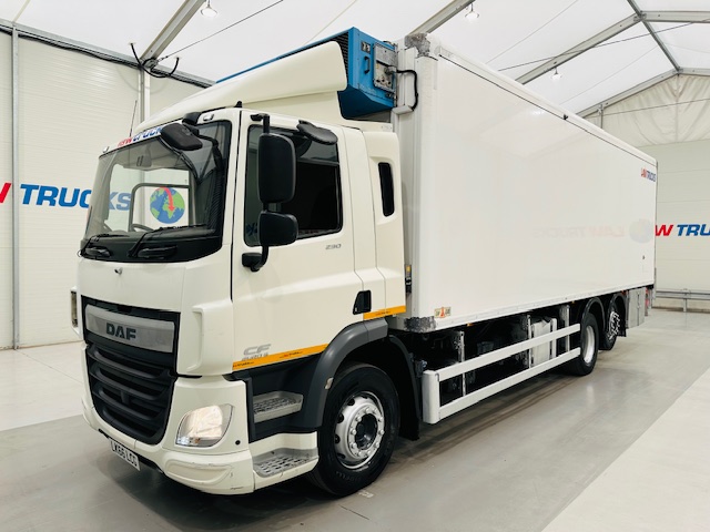 DAF CF 290 6×2 Rear Steer Fridge Box