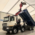 DAF CF85 410 8×4 Day Cab Steel Tipper Grab - thumbnail