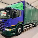 Scania P280 10 Tyre Rear Lift Curtainsider - thumbnail