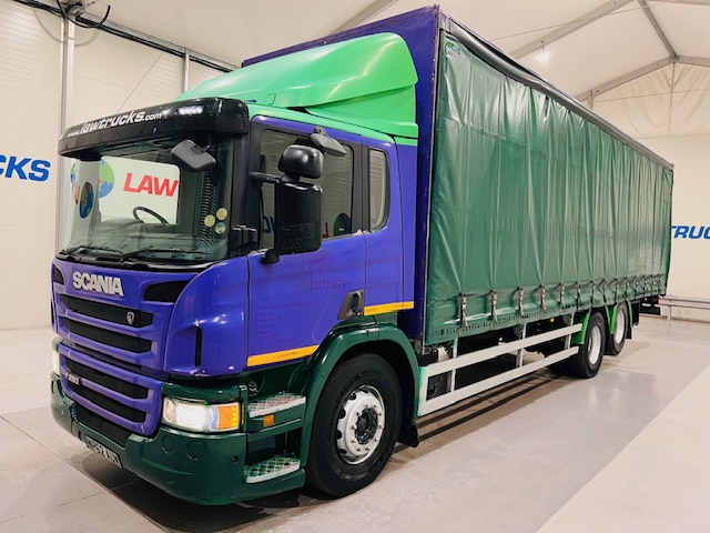 Scania P280 10 Tyre Rear Lift Curtainsider