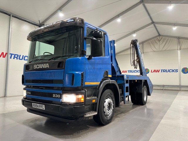 Scania P94 230 4×2 Day Cab Skip Loader