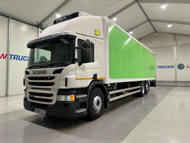 Scania P280 6×2 Rear Lift Day Cab Fridge Box