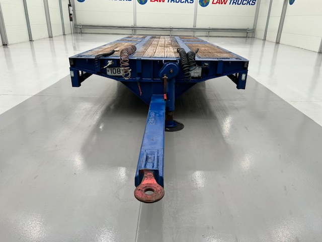 Adwell Tandem Axle Flatbed Drawbar Trailer