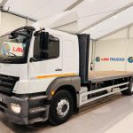 Mercedes Axor 1824 Sleeper Cab Flatbed - thumbnail