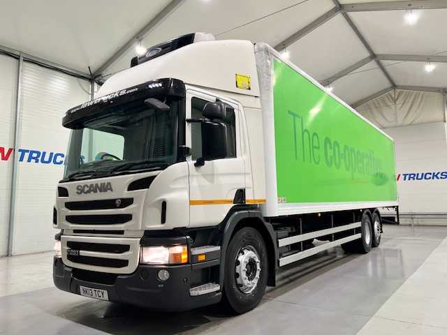 Scania P280 6×2 Rear Lift Day Cab Fridge Box Manual