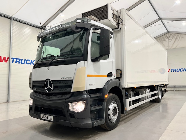 Mercedes Antos 1827 Day Cab Fridge Box