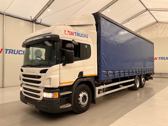 Scania P280 6×2 Highline Rear Lift Curtainsider