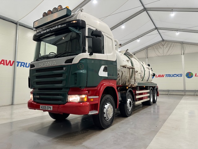 Scania R420 8×4 Highline Vacuum Tanker
