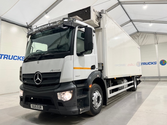 Mercedes Antos 1827 Day Cab Fridge Box