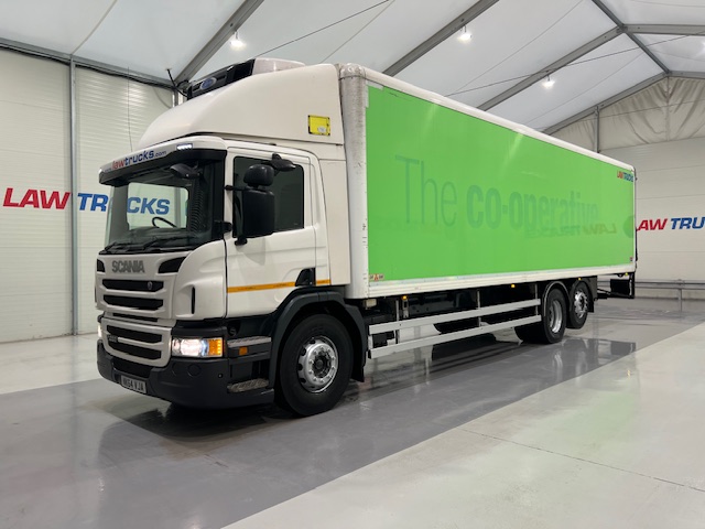 Scania P280 6×2 Rear Lift Day Cab Fridge