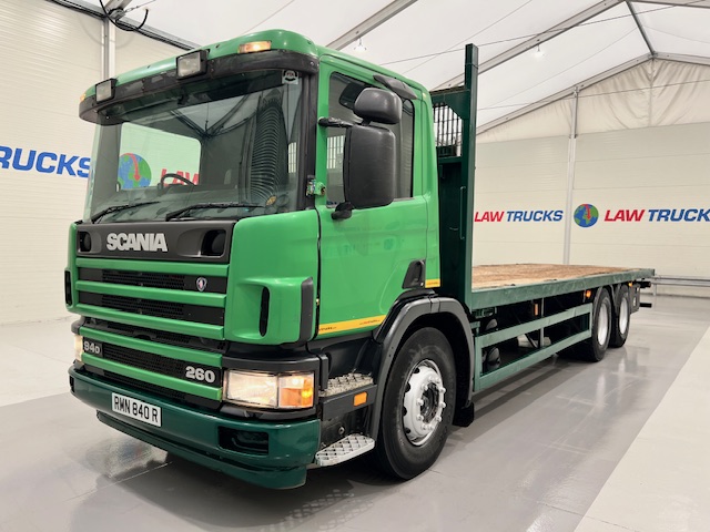 Scania P94 260 6×2 10 Tyre Flatbed Manual