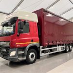 DAF CF 290 6×2 Rear Lift Sleeper Cab Curtainsider - thumbnail