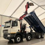 DAF CF85 410 8×4 Day Cab Steel Tipper Grab - thumbnail