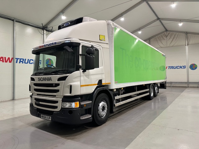 Scania P280 6×2 Rear Lift Day Cab Fridge Box