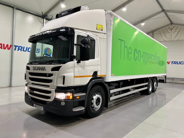 Scania P280 6×2 Rear Lift Day Cab Fridge Box Manual