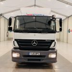 Mercedes Axor 1824 Sleeper Cab Flatbed - thumbnail