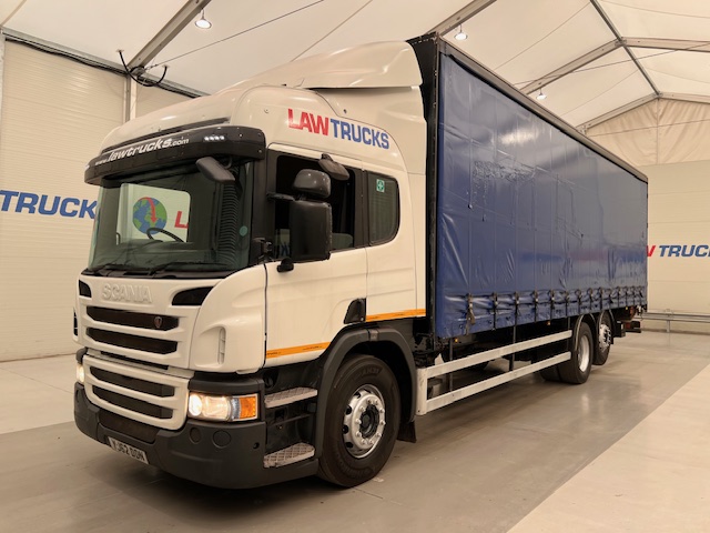 Scania P280 6×2 Highline Rear Lift Curtainsider