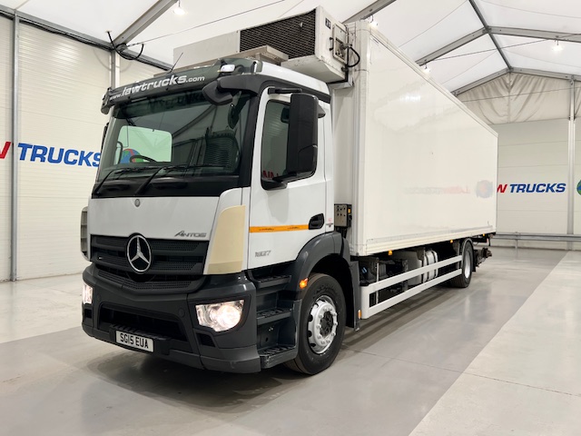 Mercedes Antos 1827 Day Cab Fridge Box