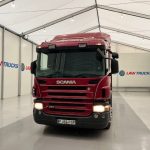 Scania P380 6×2 10 Tyre Rear Lift Sleeper Cab Flatbed - thumbnail