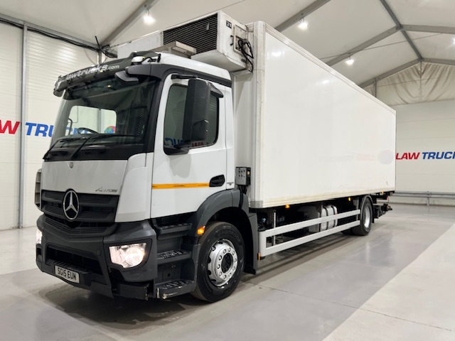 Mercedes Antos 1827 Day Cab Fridge Box