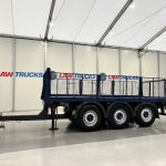 Wheelbase Tri Axle Flatbed Drawbar Trailer - thumbnail