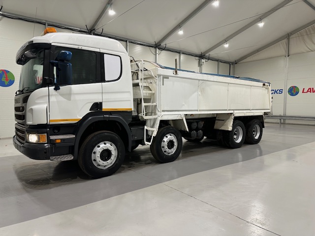 Scania P400 8×4 Sleeper Cab Tipper Manual