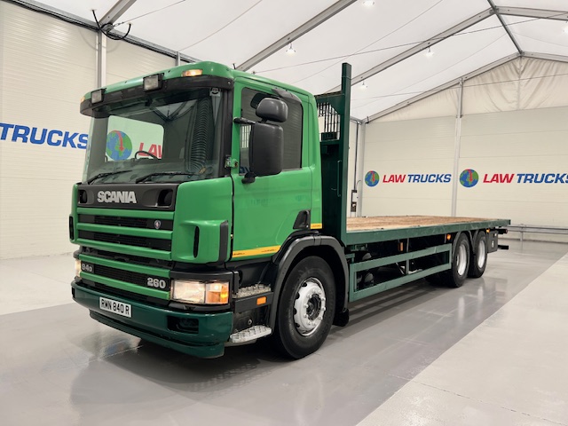 Scania P94 260 6×2 10 Tyre Flatbed Manual