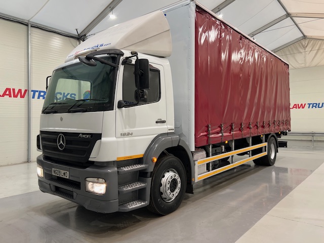 Mercedes Axor 1824 Day Cab Curtainsider