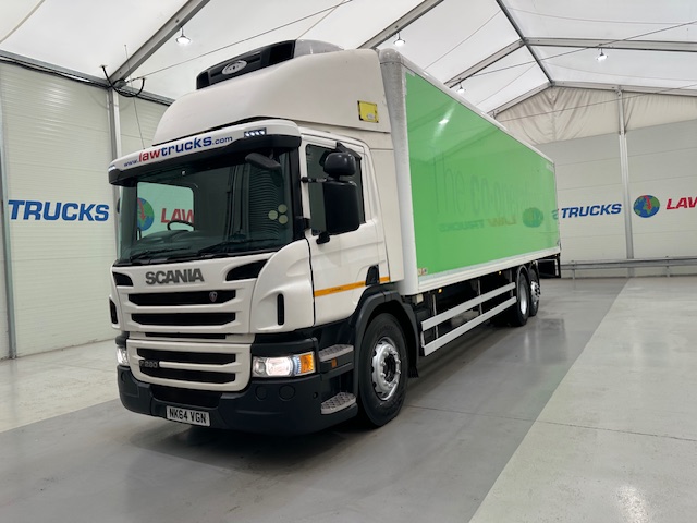 Scania P280 6×2 Rear Lift Day Cab Fridge Box