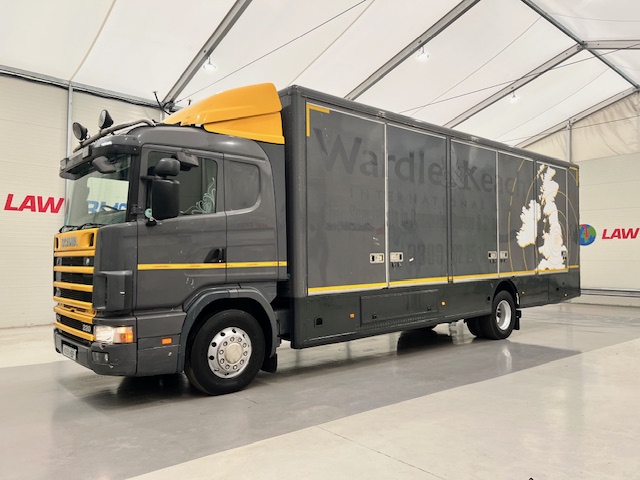 Scania R94 220 4×2 Sleeper Cab Box Van Manual