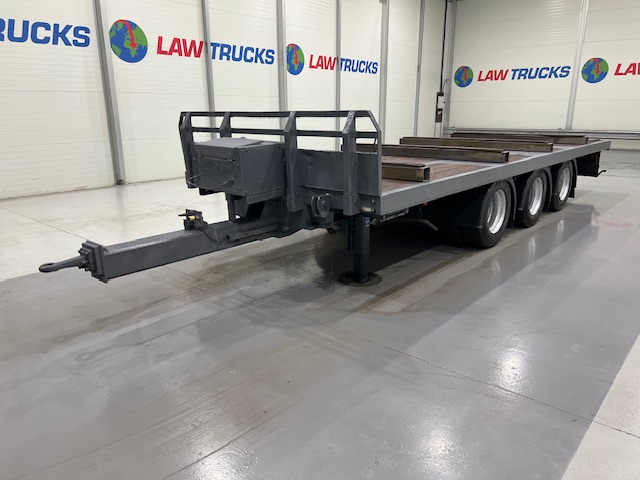 SDC Tri Axle Flatbed Drawbar Trailer