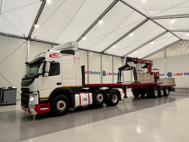 Volvo FM 450 Tractor Unit with Corus Brick Grab Trailer