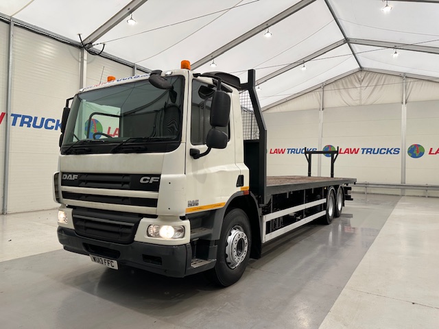 DAF CF75 310 6×2 10 Tyre Day Cab Flatbed