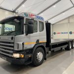 Scania P94 260 10 Tyre Sleeper Cab Flatbed - thumbnail