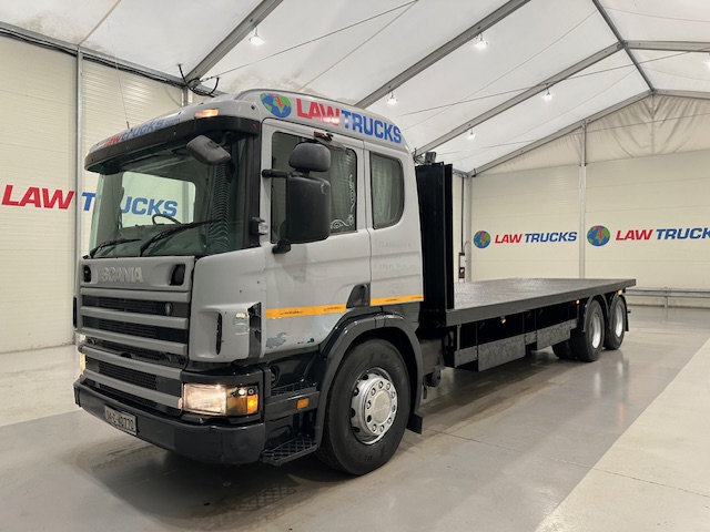 Scania P94 260 10 Tyre Sleeper Cab Flatbed