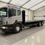 Scania P94 260 10 Tyre Sleeper Cab Flatbed - thumbnail