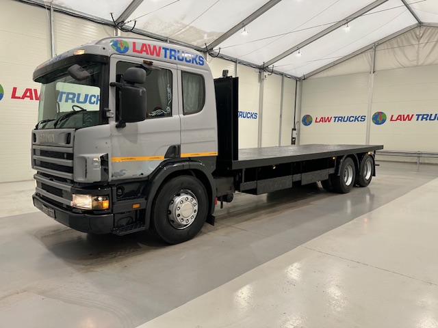 Scania P94 260 10 Tyre Sleeper Cab Flatbed