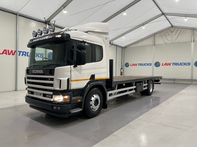 Scania P94 230 4×2 Sleeper Cab Flatbed