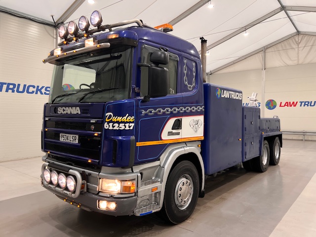 Scania 144 460 6×4 80 Ton Recovery Truck Wrecker