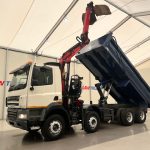 DAF CF85 410 8×4 Day Cab Steel Tipper Grab - thumbnail