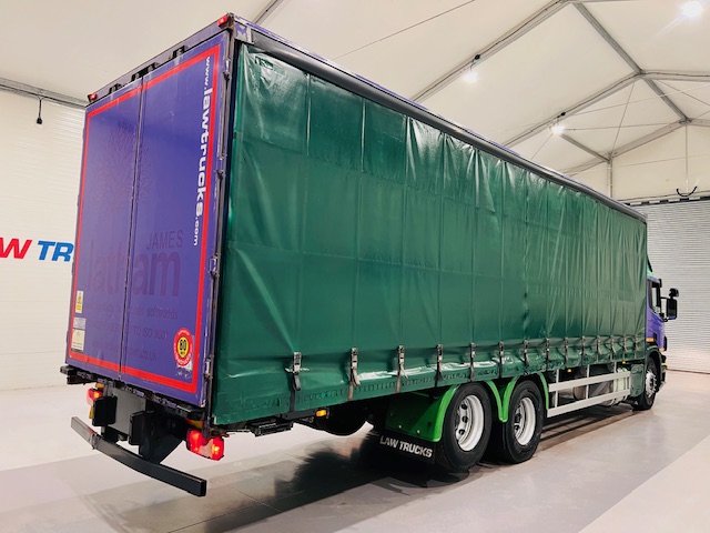 Scania P280 10 Tyre Rear Lift Curtainsider