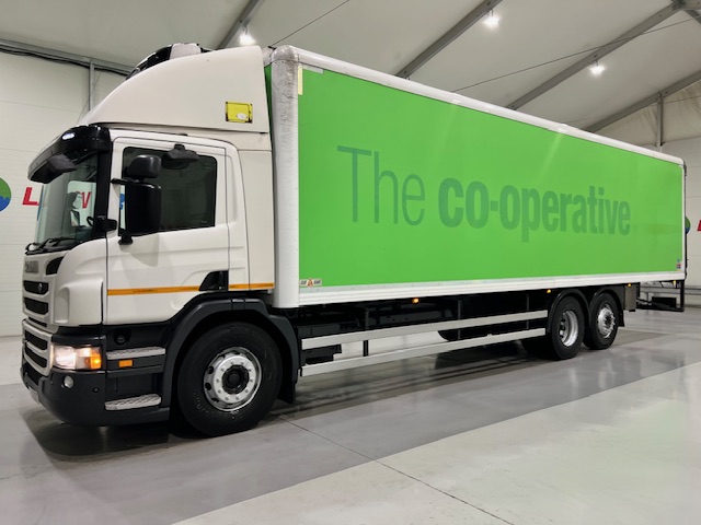 Scania P280 6×2 Rear Lift Day Cab Fridge Box Manual